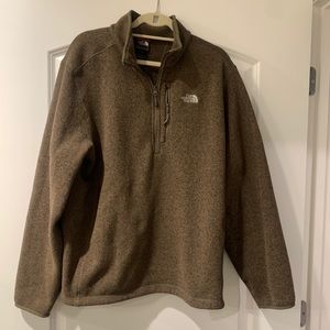 Men’s northface half zip pullover